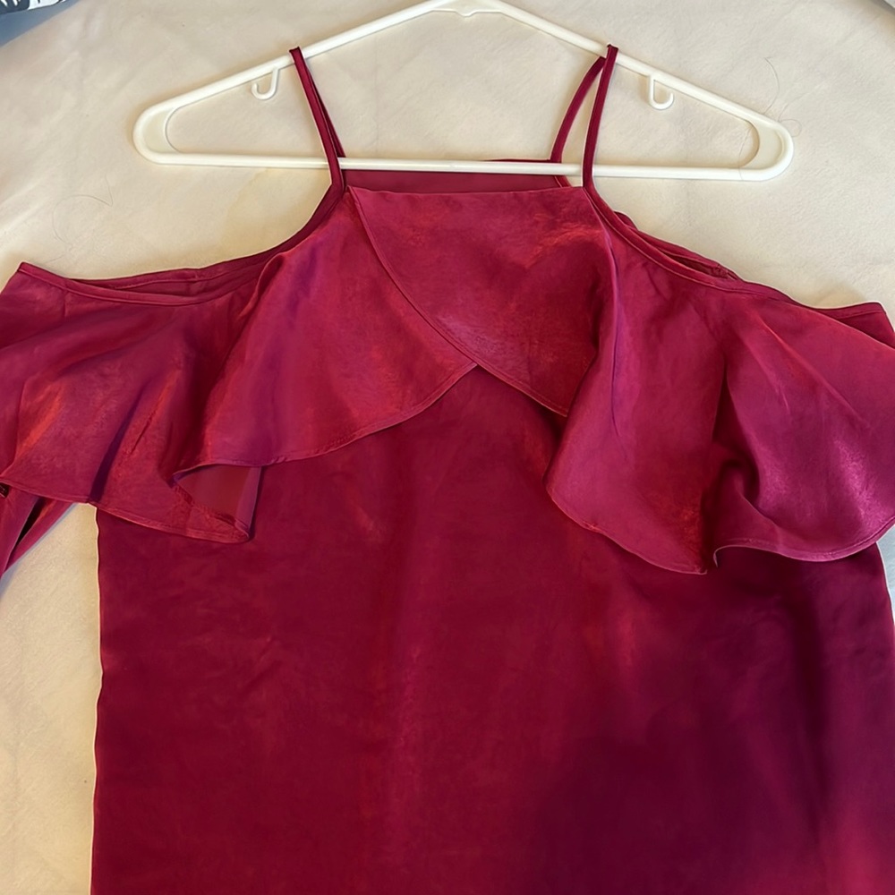 Brand new Beautiful cold shoulder top with tags!